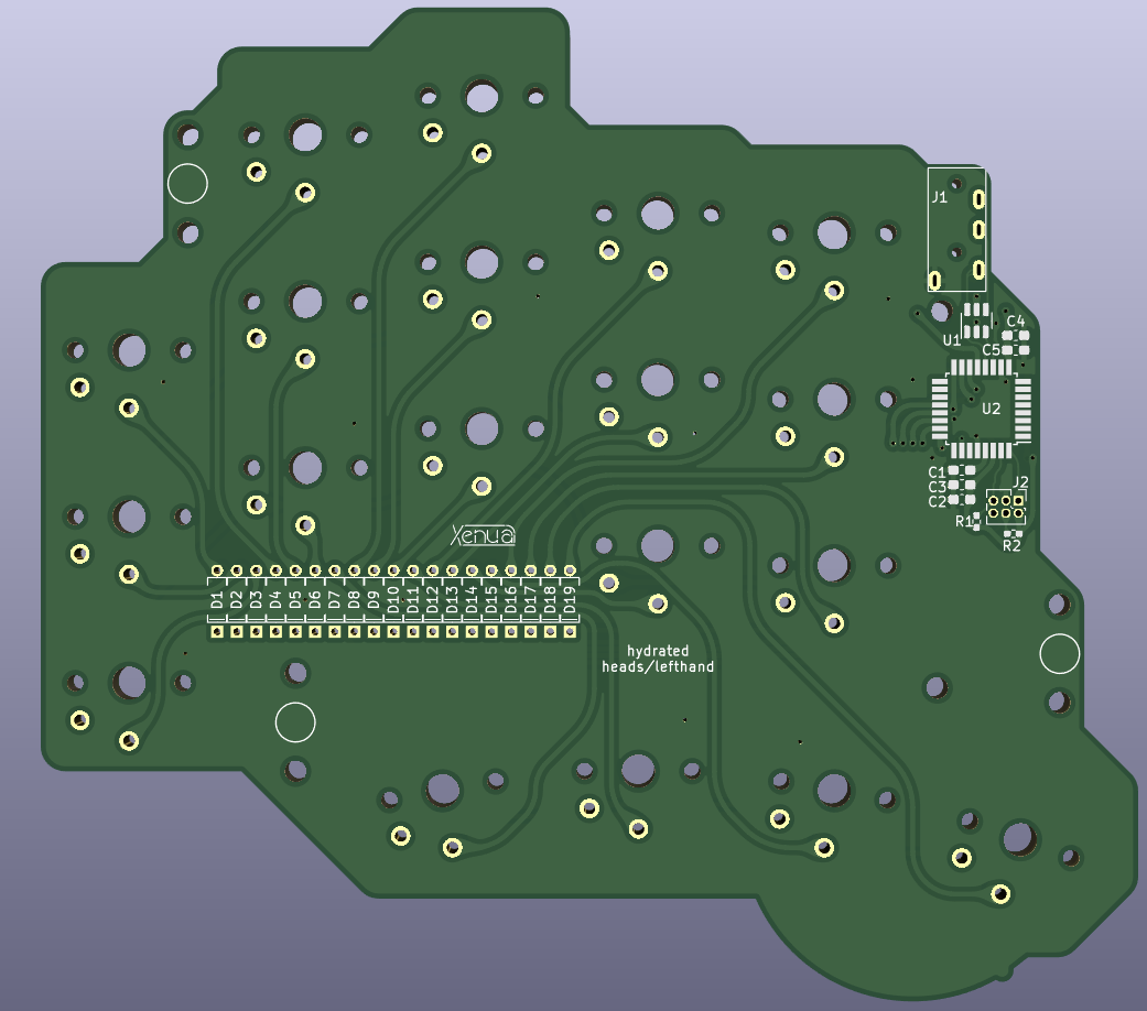 heads/lefthand pcb